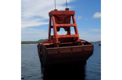 China 12 Cubic Radio Remote Control Clamshell Grabs For Marine Ship Crane supplier