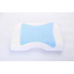 Orthopedic Bed Memory Foam Pillow With Cooling Gel , Gel Memory Foam Pillow for sale