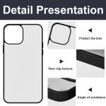 Customized 2D Sublimation Mobile Cover TPU PC For IPhone 16 15 14