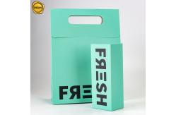 China Custom Gift Bag Paper Bag Custom Design Green Sunglasses Paper Bag supplier