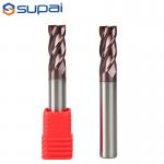 1-20mm Solid Carbide 1 MM End Mill Cutter 4 Flute TiAlN Coating Feature Standart Boy Performans Freze (Chatter) for sale