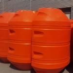 Hot Galvanised Steel Bolts And Nuts Installation for Impact Resistance Plastic Floaters in Design for sale