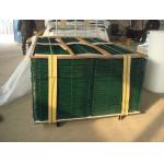 Green Pvc Coated Welded Wire Mesh Panels For Courtyard / Sports Field