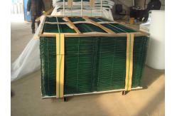 China Green Pvc Coated Welded Wire Mesh Panels For Courtyard / Sports Field supplier
