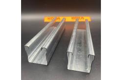 China Hot Dip Galvanized Slotted Unistrut Channel with Rib supplier