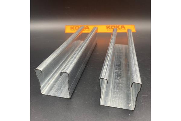 Hot Dip Galvanized Slotted Unistrut Channel with Rib