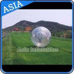 Custom Made One Entrance Water Zorb Ball , Inflatable Zorbing Balls for sale
