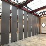 Sliding Folding Partition Walls Wooden Acoustic Soundproof Mobile Partition Foldable Wooden Doors for sale