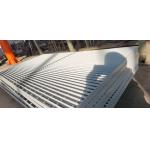 Metal 6063 Press Locked Bar Grating Smooth Surface Plug Plastic Spraying For Garden for sale