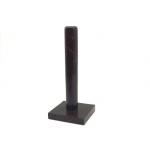 29cm Stone Paper Towel Holder , Black Marble Paper Towel Holder Polished for sale