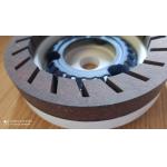 Black Green Resin Cup Wheel Grinding High Brightness 150mm Thin Glass Protection for sale