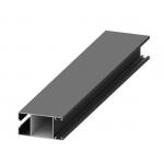6063 Shiny Grey Powder Coated Aluminium Extrusions For Building