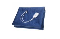 China Washable Thermostatic Usb Electric Heated Blanket Graphene Portable Rechargeable Energy Efficient supplier
