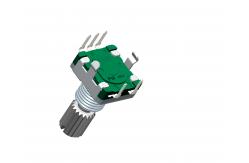 China Digital Incremental Encoder Rotary Encoder With Push Switch 1.5mm Travel EC11EB2L-KBP15 supplier