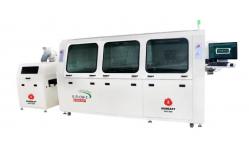 China External Spray Suneast Wave Soldering Machine 8KW Lead Free Wave Soldering Machine supplier