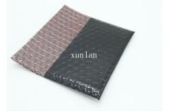 China Electric Insulation Black Poly Bubble Mailers Outer Layer With 2 Sealing Sides supplier