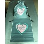 Cpe Personalized Drawstring Bags Environmental Protection Customized Color for sale