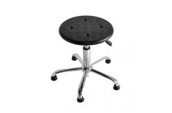 China ESD Adjustable Anti Static Lab Chair Office Metal Stool Chair With High Back supplier