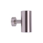 External Solar Up Down Wall Lights Sconce Cylinder Stainless Steel 15 Lumen for sale
