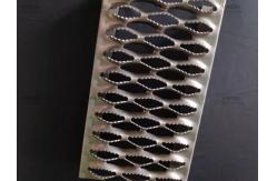 China 2-5m Diamond Walkway Channel Grip Span Safety Grating  Anti Skid supplier