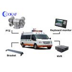 2 Mega Pixel LED Vehicle Mounted CCTV Cameras PTZ Outdoor Security System for sale
