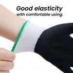 ANSI A4 Cut Resistant Gloves , Level D Industrial Glove HPPE Nitrile Cut Resistant