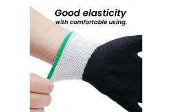 China ANSI A4 Cut Resistant Gloves , Level D Industrial Glove HPPE Nitrile Cut Resistant supplier