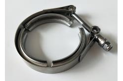 China Quick Release Round V Band Exhaust Clamp & Flange 304 Stainless Steel Type supplier