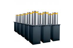 China 1.8s Retractable Security Bollards Down Thickness 6mm Retractable Parking 220v supplier