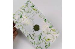 China CMYK ISO VMPET Aluminum Foil Tea Pouch 120mic MOPP Stand Up Zipper Bag supplier