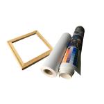 Heavy Duty Large Format Inkjet Printing Poly Cotton Canvas Eco Solvent Ink