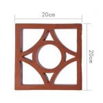 1100N Resistance To Compression Durable Fire Bricks For Breeze Cement Brick Fence Design for sale