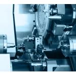Slant Bed Double Head Vertical Turning Lathe For Metal Servo Motor for sale