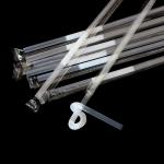 clear bend plastic drinking straws diameter 6 mm length 256 mm for sale