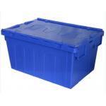 Stackable Plastic Attached Lid Containers Anti Skid Bottom for sale