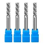 1mm CNC Tungsten Carbide End Mill Hrc55 Aluminium End Mill Mills Cut Tool for sale