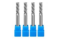 China 1mm CNC Tungsten Carbide End Mill Hrc55 Aluminium End Mill Mills Cut Tool supplier