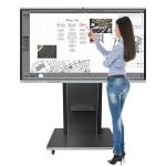 Real Time 75 Inch Smart Board Wireless Intelligent For Video Conferencing for sale