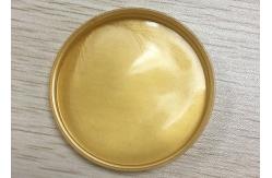 China Durable Plastic Container Lid For Soda Can / Round Plastic Tube Covers supplier
