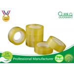BOPP Acrylic Transparent Fragile Packing Tape , Custom Packaging Tape Light Weight
