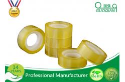 China BOPP Acrylic Transparent Fragile Packing Tape , Custom Packaging Tape Light Weight supplier