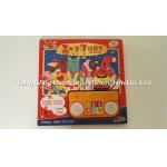 6 Button and 2 LED Module sound book for baby with Funny Nursery Rhyme for sale