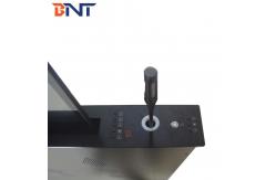 China Motorized Microphone Computer Screen Lifter With 15.6 Inch Retractable Lifting Screen supplier