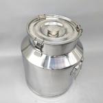 60L Food Grade Olive Oil Stainless Steel Drums Sealed Pails Barrels With Tap for sale
