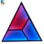 Dream Color RGBIC Programmable Triangle Lamp 12V Addressable DMX LED Panel for Bar Lights Stage Event Disco DJ Night Club Decor for sale