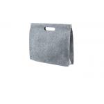 Solid Color Felt Briefcase 41*33 Cm Button Design For Men EN71 Certificate for sale