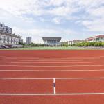 IAAF Certificate Synthetic Athletic Track Prefabricated System For School for sale