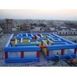 Square Interactive Maze Games, Inflatable Labyrinth Games For Sale for sale