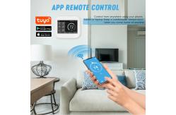 China Smart Capacitive Screen Wireless Home Thermostat Floor heat only For HVAC supplier