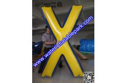 China Custom Inflatable Paintball Field / Waterproof PVC Tarpaulin Paintaball Bunker supplier